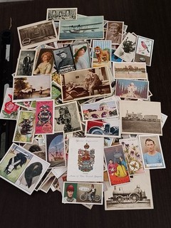 Nice Job Lot of 300 Cigarette Cards including Larger & Less Common Types G/Vg