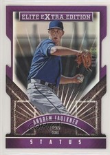 2015 Panini Elite Extra Edition Status Purple Die-Cut 89/150 Andrew Faulkner 0q3