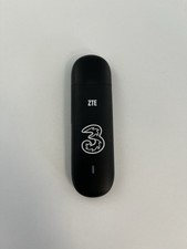 ZTE MF112 Three 3 Network USB Stick Mobile Broadband Dongle USB Modem Black