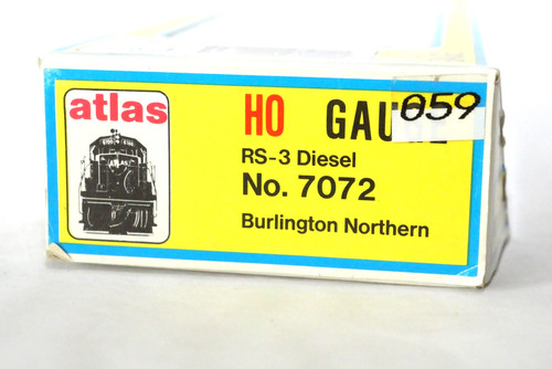 MOTOR BURLINGTON NORTH RS-3 #4082---MODELO A ESCALA ATLAS (KATO) HO | Zustand: Used