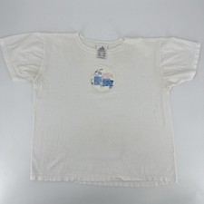 Vintage 90s Adidas T-Shirt - Womens Medium Tee - Made in USA - See Measurements!
