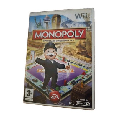 Monopoly Spiel für Nintendo Wii, sehr guter Zustand schnelle 3 Tage Lieferung