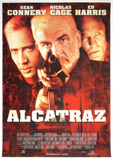 THE ROCK movie poster SLO 1996 SEAN CONNERY NICOLAS CAGE ED HARRIS MICHAEL BAY