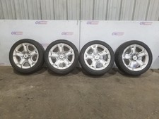 11 FORD F150 LARIAT LIMITED RIM AND TIRE SET 22X9 ALUMINUM  5 SPOKE WHITE UG