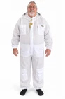 3 Layer Mesh Ventilated Beekeeping Stout Suit with Fencing Veil & Hat