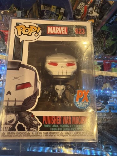 Funko Pop! Marvel #623 Punisher War Machine PX Previews Exclusive w Protector