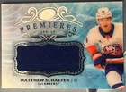 MATTHEW SCHAEFER 2025-26 UPPER DECK ICE PREMIERES JERSEY SP ROOKIE RC #IPJ-MS