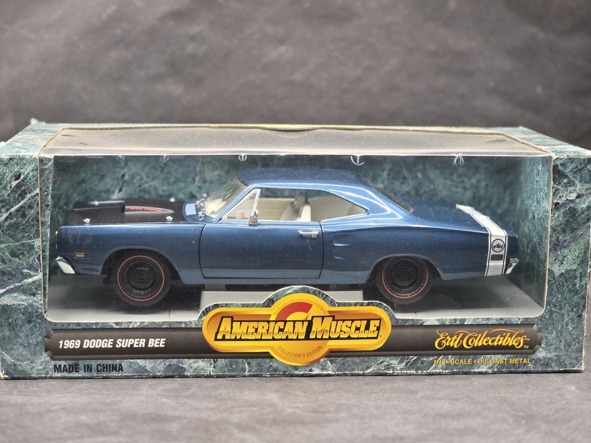 sa502 ERTL アメリカン マッスル 1969 ダッジ スーパービー Ertl American Muscle 1969 Dodge Super Bee 1:18 Scale Diecast Car