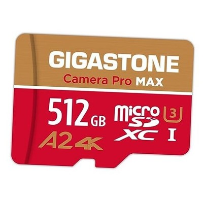 【5-Years Data Recovery】  Micro SD Card, 4K 512GB 4K Camera Pro MAX 1-Pack UHS-I