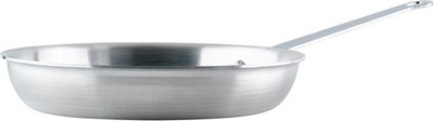 Winco Commercial-Grade Aluminium Fry Pan/Skillet, Satin Finish, 10''