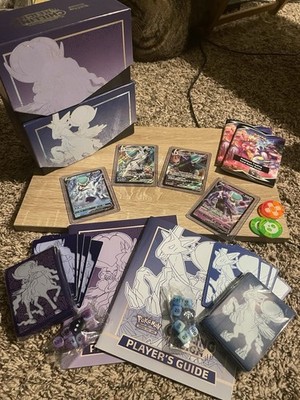 Chilling Reign Elite Trainer Box Calyrex V VMAX Ice Rider Shadow Rider NM