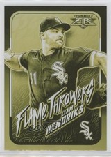2022 Topps Fire Flame Throwers Gold Minted Liam Hendriks #FT-7 ut4