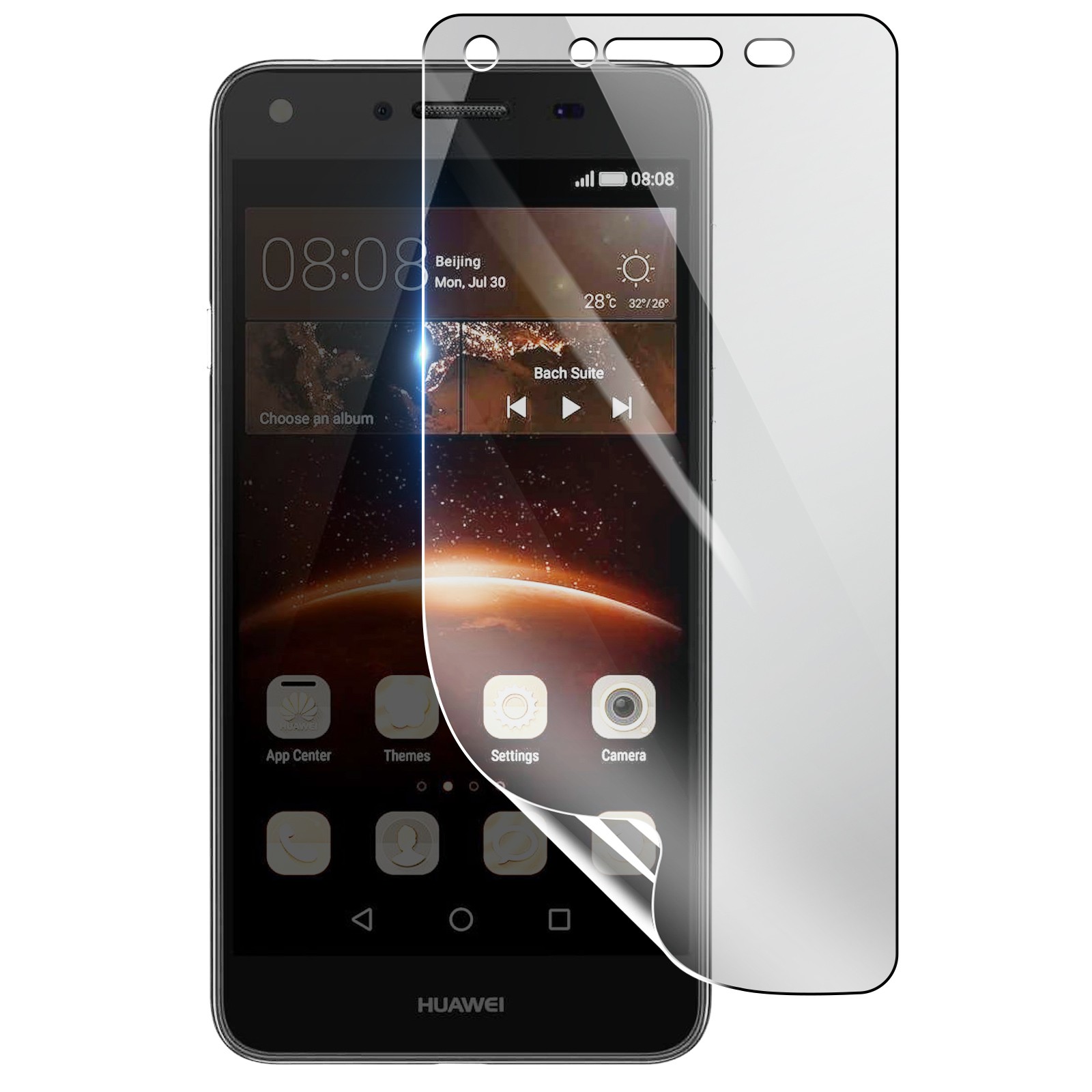 Protection ecran Huawei Y5 2 film hydrogel transparent pour securiser vos deplacements