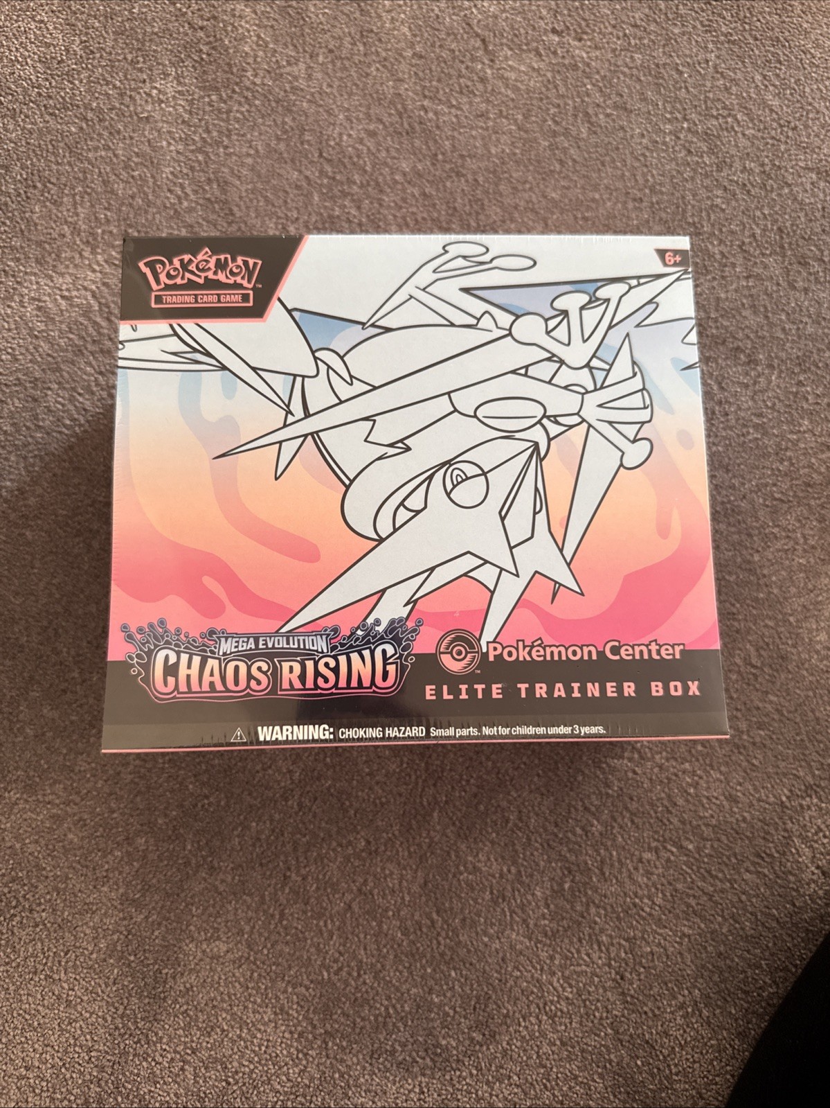 Pokémon TCG Chaos Rising Pokemon Centre Elite Trainer Box RIP Seal