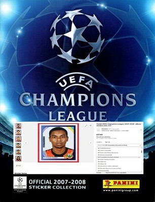 Panini UEFA Champions League 2007-2008 · album stickers 366-552