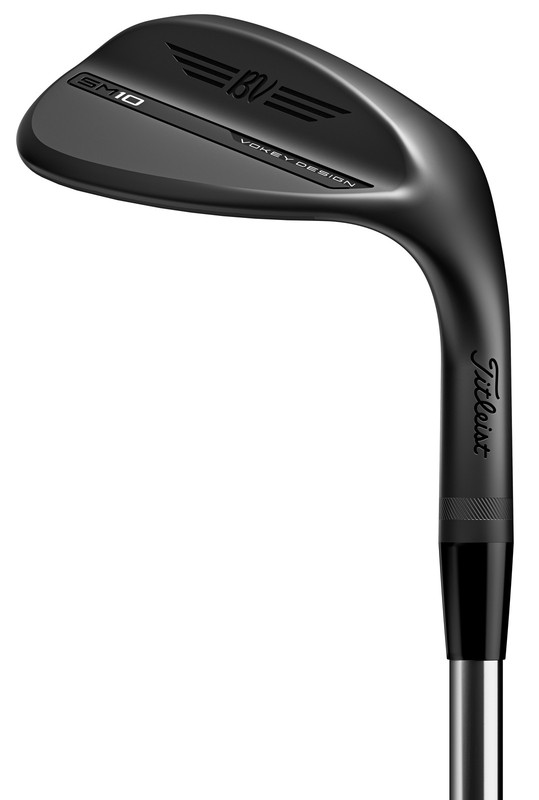 Titleist Vokey SM10 Jet Black D Grind 58* Lob Wedge 58-12 Steel Value