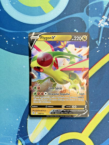 flygon v pokemon card price Flygon V - 106/172 Brilliant Stars Ultra Rare Pokemon main image 1