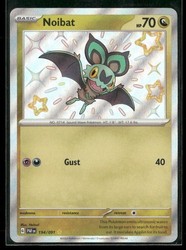 Noibat 194/091 Paldean Fates Shiny Rare Holo