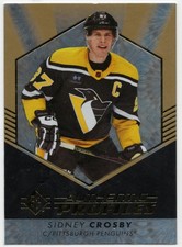 Sidney Crosby 1:800 #AP-2 SP Authentic Profiles Pattern Foilboard Gold Penguins