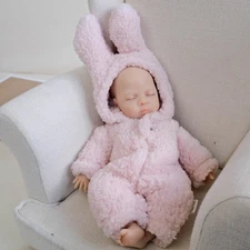 Reborn Baby Dolls 12in Full Body Silicone Feeling Realistic Baby Real Life Baby