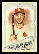 Paul DeJong 2018 Topps Allen & Ginter #278 St. Louis Cardinals Baseball *168