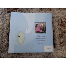 Hallmark Baby Blue Photo Album "Every Good Gift Is From Above" 200 4x6 Photos