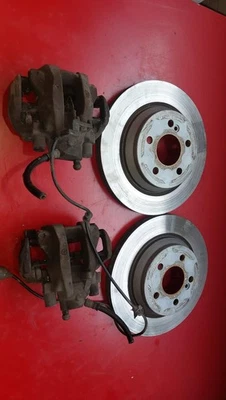 2x Étrier Disque de Frein Plaquettes Arrière ATE Mercedes R230 Sl 350 500 - Photo 1/4