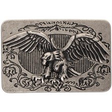 American Bald Eagle Patriotic Pride Western Cowboy July 4th Vintage Belt Buckle