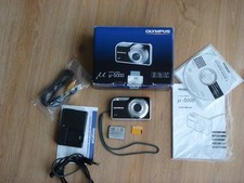 Olympus Mju- 12.0MP Digitalkamera - Schwarz&S...
