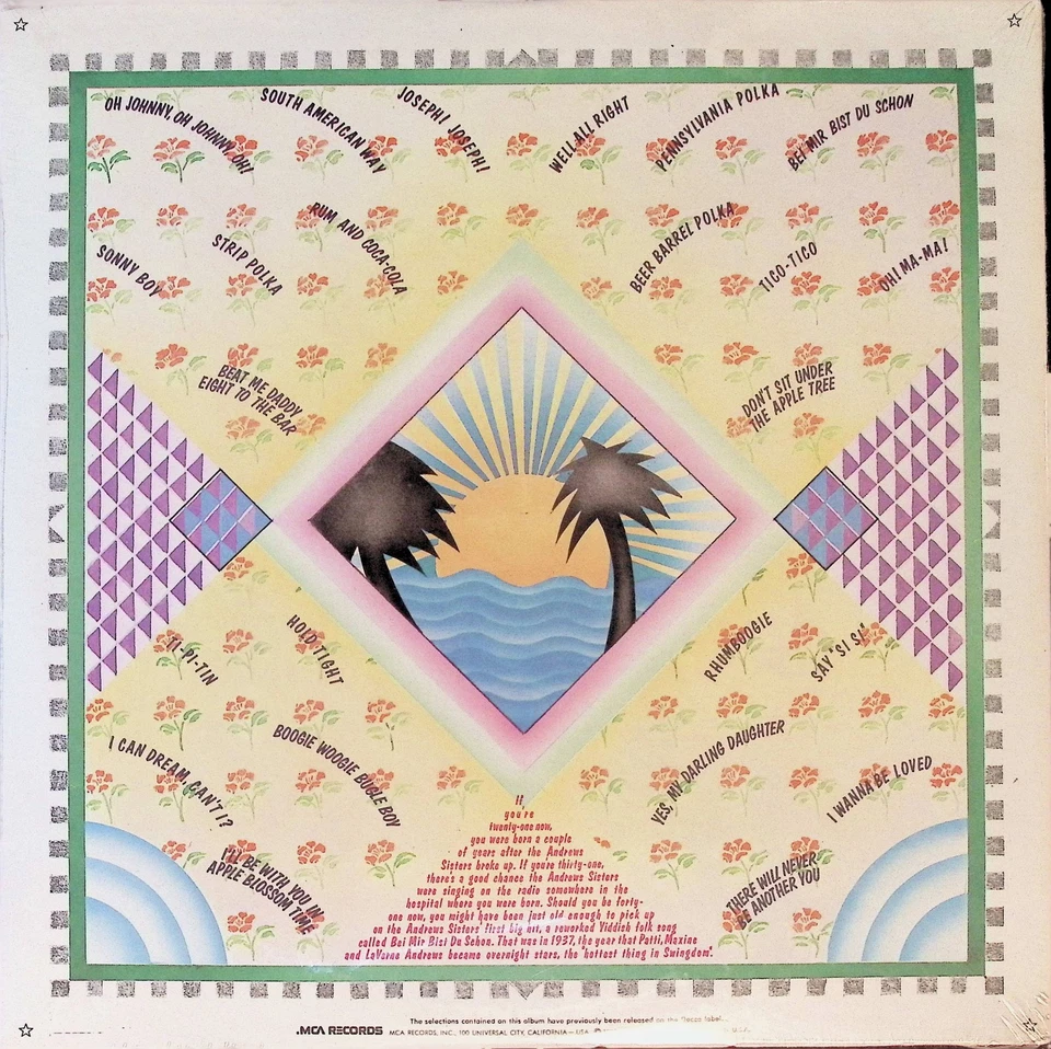 SEALED Best Of The Andrews Sisters MCA24024 GF M - Image 2 of 2