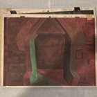 hand-painted animation production background painting original production art — photo 1