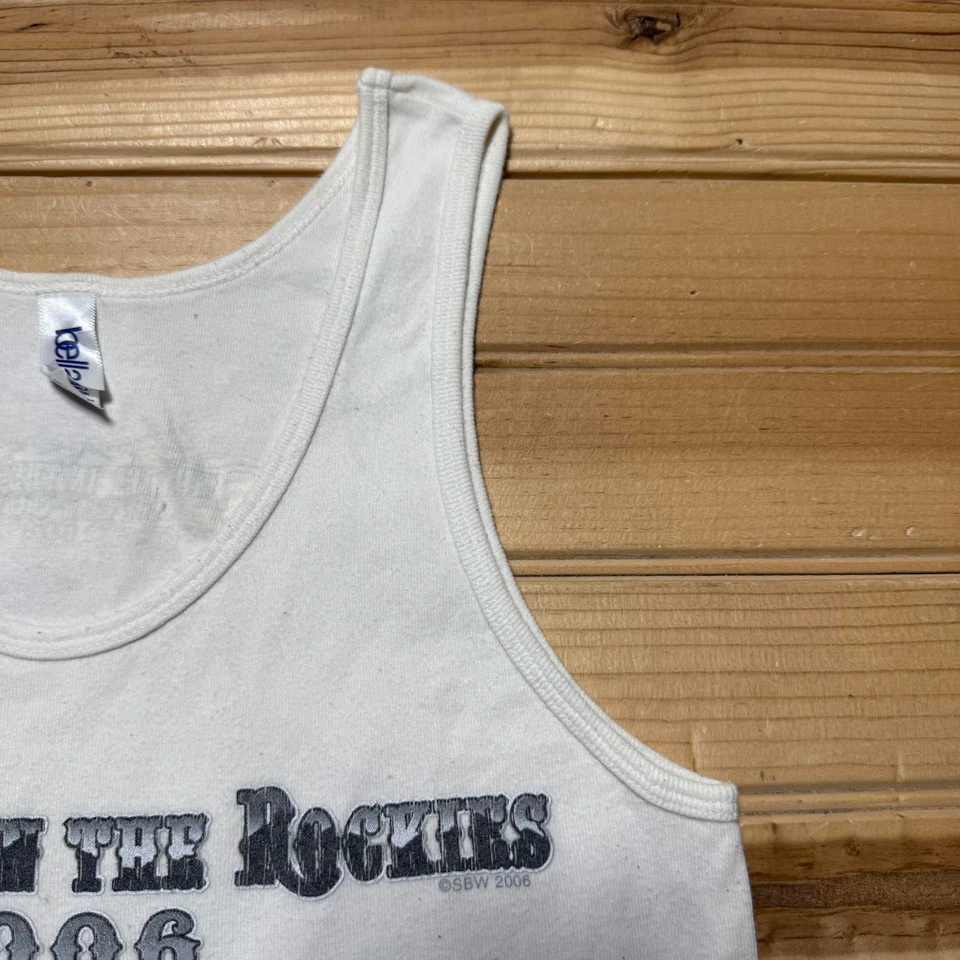 Y2K 2006 Thunder In The Rockies Loveland Colorado Tank Top Women's - Size XL - Image 4 of 4