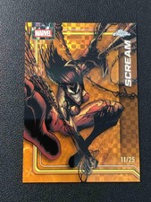 2026 Topps Chrome Marvel Comics #148 Scream Orange X-fractor #/25