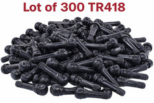 300 Pcs Tr418 Tire Valve Stems Snap-in Rim Hole Dia. Inch 0.453 Length 2