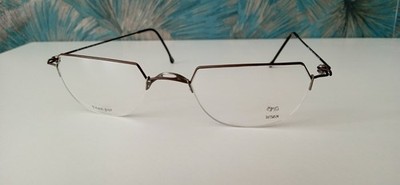 Leichte Titanbrille, unisex, Prestige MK-Design 1009, halbrahmen, NEU