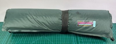 Therm-a-Rest Air Pad Sleeping Camping Mattress Single Green Made USA 70'' X 25''