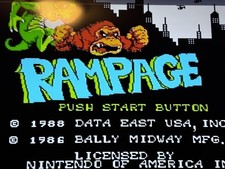 Authentic NES 3-Game Bundle: Popeye, Rampage, Tetris | Tested & Working | Clean 