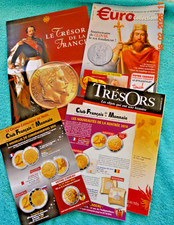 LOT DE 5 MAGAZINES EURO MONNAIES BILLETS COLLECTIONS ANNEE 2016 ET 2014