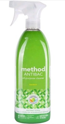Method Antibac All-purpose Cleaner Spray 28oz Bamboo Scent New