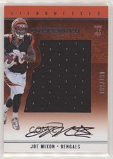2017 Panini Preferred Rookie Silhouettes 169/199 Joe Mixon #66 Auto 1u6