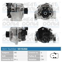 Meat & Doria Generator FüR Fiat Grande Punto 199 1.3 D Multijet 199_ Alfa Romeo