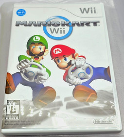 Nintendo Wii Mini Bundle: Mario Kart - Red Complete - Authentic Open Box