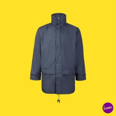 FORT Flex Jacke, wasserdicht & winddicht, blau, UK L