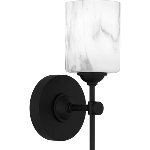 Quoizel ARI8605 Aria 16" Tall Wall Sconce - Black - Picture 4 of 12