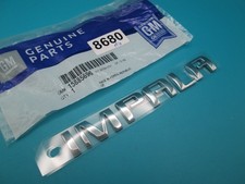 Oem 2006 - 2016 Chevy Impala Rear Emblem Badge Logo Letters Chrome 15885696 Oem 2006 - 2016 Chevy Impala Rear Emblem Badge Logo Letters Chrome 15885696