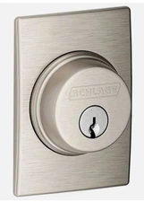 Schlage B60N-CEN Single Cylinder Keyed Entry Grade 1 Deadbolt (FOR PARTS ONLY)