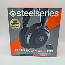 SteelSeries Arctis Nova 4 Wireless Gaming Headset Multi-Platform, Black