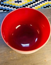 Meinl Sonic Energy Kristall-Klangschale – Rot/Frosted – Ø 35cm inkl. Silikonring