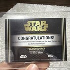 Star Wars: The Last Jedi— Flametrooper First Order Emblem BG-FF Card — photo 2