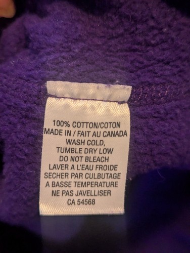 2012 Drake OVO Owl Hoodie Purple Gold Embroidered Size M – Rare – Good Cond - Photo 12 sur 12